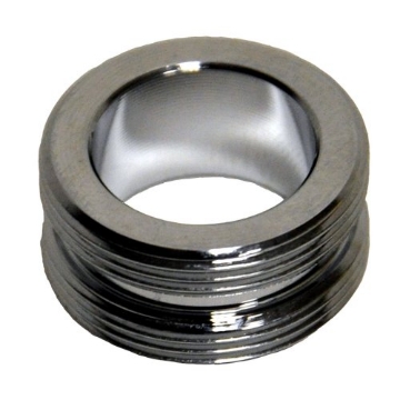 Picture of DANCO INC 9D00010525 DANCO Easy-to-Install, Reduced-Lead Male/Male Faucet Aerator Adapter, Chrome, 55/64-Inch (27M) x 55/64-Inch (27M), 1-Pack (10525) (EA)