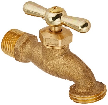 Picture of HOMEWERKS VHBSTDC3 Mueller B and K Industries 103-003 1/2-Inch MIP Inlet Brass Standard Threaded Hose Bibb (EA)