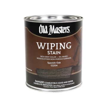 Picture of DIAMOND VOGEL INC 12204 Old Masters Semi-Transparent Spanish Oak Oil-Based Wiping Stain 1 qt. (PK-4-EA)