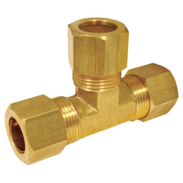 Picture of ACE TRADING - ZW 6JC126310701016 HOMEPLUS+ 5/16 in. Compression X 5/16 in. D Compression Brass Tee (PK-5-EA)