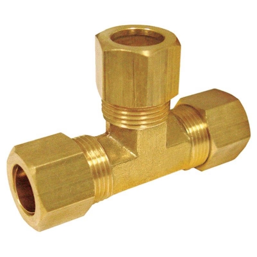 Picture of ACE TRADING - ZW 6JC126310701016 HOMEPLUS+ 5/16 in. Compression X 5/16 in. D Compression Brass Tee (PK-5-EA)
