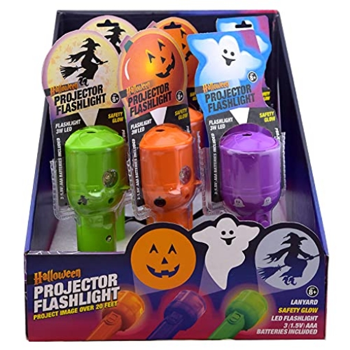 Picture of MAGIC CHEF 702061 Shawshank LEDz Magic Season Projector Flashlight Halloween Decor - Case of: 1515 (PK-15-EA)