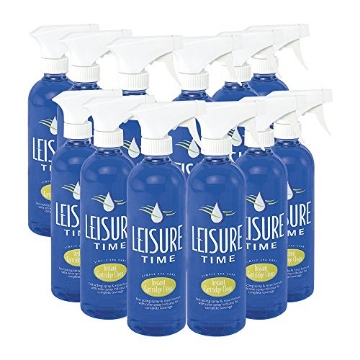 Picture of LEISURE TIME S LEISURE TIME S-12 Instant Cartridge Cleaner for Spas and Hot Tubs, 1-Pint, 12-Pack , Blue (PK-12-EA)