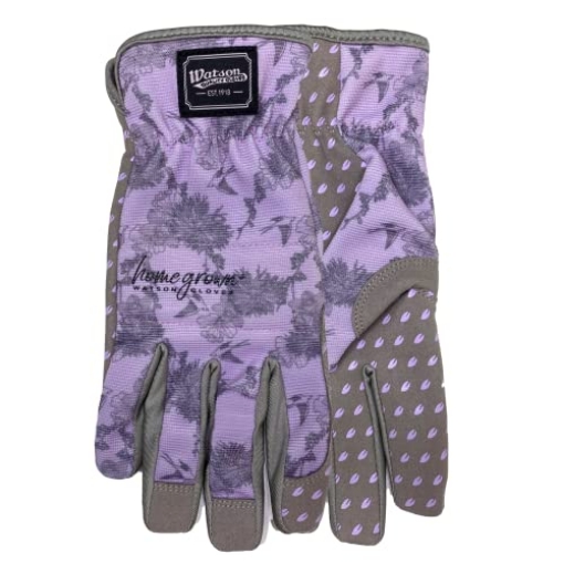 Picture of JOHN WATSON LTD 204-M Homegrown Watson Gloves Sparrow Sustainable Gardening Gloves - Microfibre & Silicone Printed Palm, Recycled Spandex Back (EA)