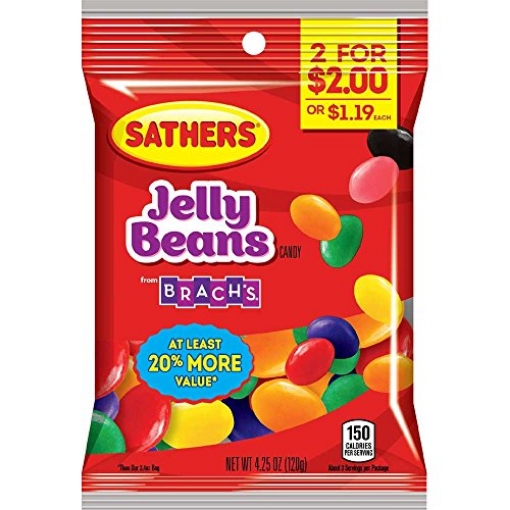 Picture of W H EDWARDS CO 06745 JELLY BEANS 4.25OZ (PK-12-EA)