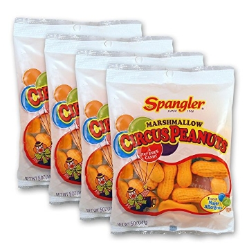 Picture of SPANGLER 325 Circus Peanuts 4-5 oz bags (PK-12-EA)