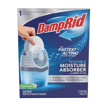 Picture of Wm Barr & Company FG96 DampRid Fresh Scent Drop-In Tab Moisture Absorber Starter Kit (PK-4-EA)