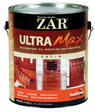 Picture of ZARGES 36213 ZAR Ultra Max Satin Clear Polyurethane 1 gal. (PK-2-EA)