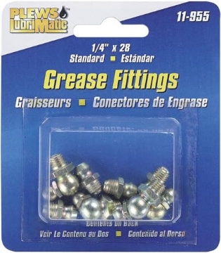 Picture of Lubrimatic-Stant-Truflate LUBR11955 Plews 11-955 1/4" Grease Gun Fitting Assortment (EA)