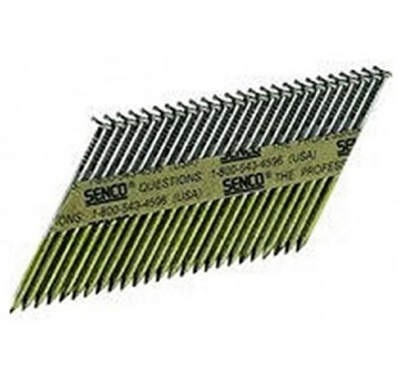 Picture of SENCO FASTENING SYSTEMS GC25ASBX Senco 2-1/2 in. 15 Ga. Straight Strip Framing Nails Smooth Shank 2,500 pk (EA)