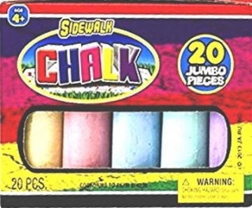 Picture of JA-RU INC 3509 SIDEWALK CHALK 20PC (PK-6-EA)
