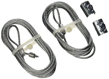 Picture of Prime GD52102 Prime-Line GD 52102 Safety Cables, 1/8 In., Carbon Steel (2 Pack) (EA)