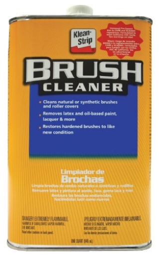 Picture of Klean-Strip QBC12C 1 Quart Brush Cleaner California Approved QBC12C [Set of 6]6 (PK-6-EA)