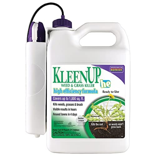 Picture of BONIDE PRODUCT 758 Bonide KleenUP Weed & Grass Killer High Efficiency Formula, 128 oz Ready-to-Use, Fast Acting Formula Kills Weeds & Roots (EA)