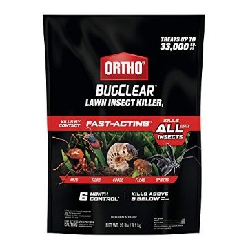 Picture of THE SCOTTS MIRACLE-GRO COMPANY 0425610 Ortho BugClear Lawn Insect Killer1: Treats up to 33,000 sq. ft., Protect Your Yard & Garden Against Ants, Spiders, Ticks, Armyworms, Fleas & Grubs, 20 lbs. (EA)
