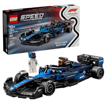 Picture of Lego 77249 LEGO Speed Champions Williams Racing FW46 F1 Race Car Toy - Building Set for Kids, Boys & Girls, Ages 10+ - Toy Car for F1 Fans - Gift Idea for Birthday - 77249 (EA)