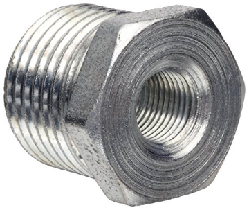 Picture of ANVIL INTERNATIONAL 8700130654 Anvil 8700130654, Steel Pipe Fitting, Hex Bushing, 3/4" NPT Male x 3/8" NPT Female, Galvanized Finish (EA)