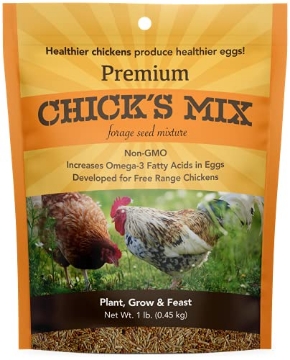 Picture of BARENBRUG 25490 Barenbrug Premium Free Range Chicks Mix Forage Seed Mixture, 1 lb, One Pack (EA)
