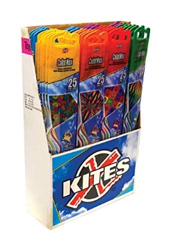 Picture of BRAINSTORMPRODUCTS LLC 81430D-1ACE Brainstormproducts LLC X Kites 9010646 ColorMax Nylon Kites44; Pack of 3636 (PK-36-EA)