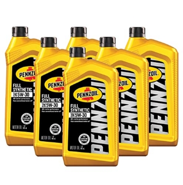 Picture of PENNZOIL 550058600 Pennzoil 5W-30 Gasoline Synthetic Motor Oil,1 qt 6 Pack (PK-6-EA)