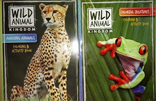 Picture of Kappa Publication 148510 Kappa Books Publishers Llc Kappa Publication 148510 Wild Animal Kindom Coloring Book Assorted Styles (EA)