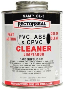 Picture of THE RECTORSEAL CORPORATION 55932 SAM PVC CLEANER 16OZ (EA)