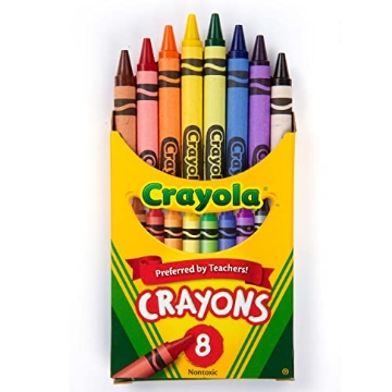 Picture of Crayola, LLC 523008 Classic Color Pack Crayons, Tuck Box, 8 Colors/Box (BX-8-EA)