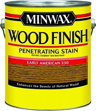 Picture of Minwax 710780000 Minwax Wood Finish Semi-Transparent Early American Oil-Based Wood Stain 1 gal. (PK-2-EA)