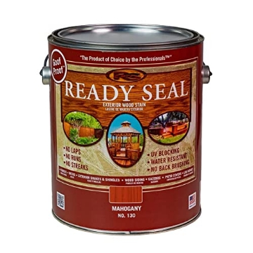 Picture of READY SEAL INC 130 Ready Seal Goof Proof Semi-Transparent Mahogany Oil-Based Wood Stain and Sealer 1 gal. - Total Qty: 4 (PK-4-EA)
