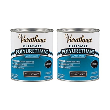 Picture of Varathane 200041H Varathane Water-Based Ultimate Polyurethane, Quart, Gloss, 2 Pack (PK-2-EA)