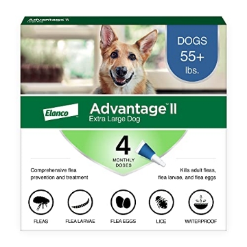 Picture of DRP RESOURCES INC 81520305-ABD Advantage II XL Dog Vet-Recommended Flea Treatment & Prevention | Dogs Over 55 lbs. | 4-Month Supply (EA)