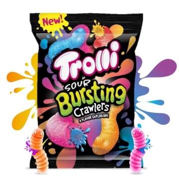 Picture of TROLLI 741290 Trolli Sour Bursting Crawlers, 4.25 Ounce (PK-12-EA)