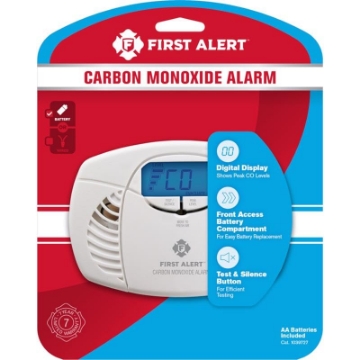 Picture of First Gear 1039727 FIRST ALERT Carbon Monoxide Detector (PK-3-EA)