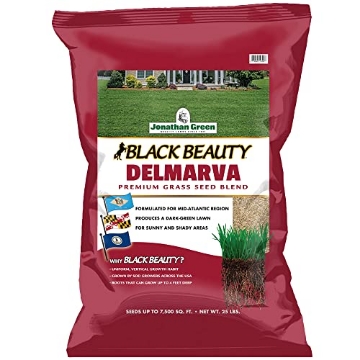 Picture of JONATHAN GREEN & SONS INC 10392 Jonathan Green (10392) Black Beauty Delmarva Grass Seed (Made for Maryland, Delaware, Virginia) - Cool Season Lawn Seed (25 lb) (EA)