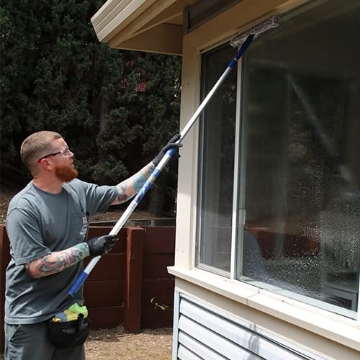 Picture of Ettore Products Company 43012 Ettore 43012 Extension Pole, 12', Silver, Blue (EA)