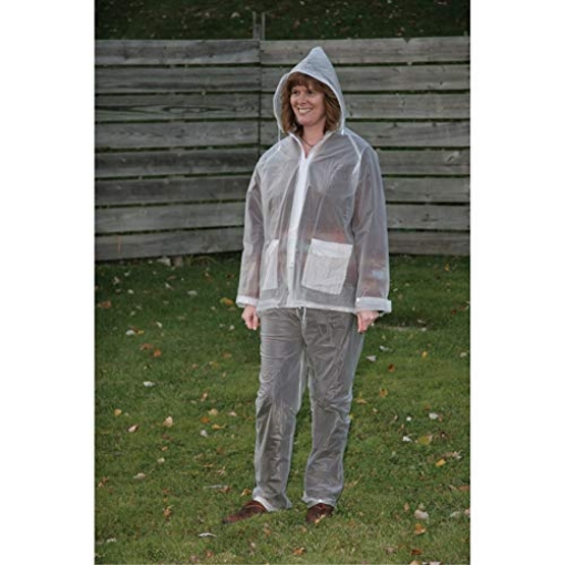 Picture of Ace Trading Gilmour Nbo 2 61101CM Boulder Creek Campmaster Clear Vinyl Three Piece Rain Suit Small (EA)