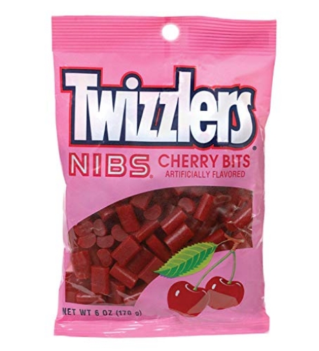Picture of HRS 34000-54413 Twizzlers Cherry Nibs 6 oz (Pack of 12) (PK-12-EA)