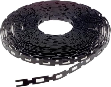 Picture of AVON PLASTICS 35200 Master Mark ChainLock 1 in. x 100 ft. Plastic Tree Support, Plant and Cable Ties, Interlocking Reusable Tree Straps, Adjustable, Landscape Accessories, Black (EA)
