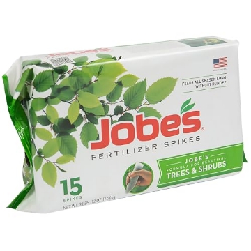 Picture of Jobes 01610 Jobe’s Slow Release Tree and Shrub Fertilizer Spikes, Easy Plant Care for Oak, Maple, Dogwood, Boxwood, and Many More Acid Loving Trees and Shrubs, 15 Count (EA)