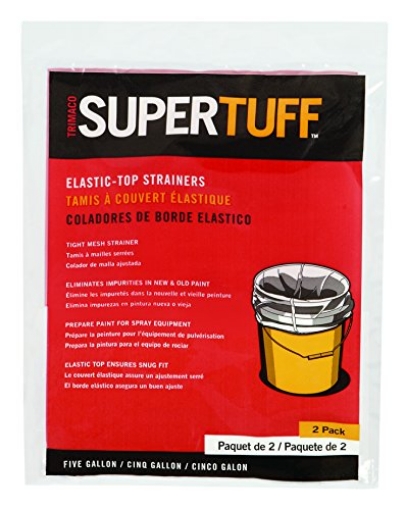 Picture of SUPERTUFF 11523/12 Trimaco SuperTuff Nylon Mesh Elastic Top Paint Strainer White (PK-12-EA)