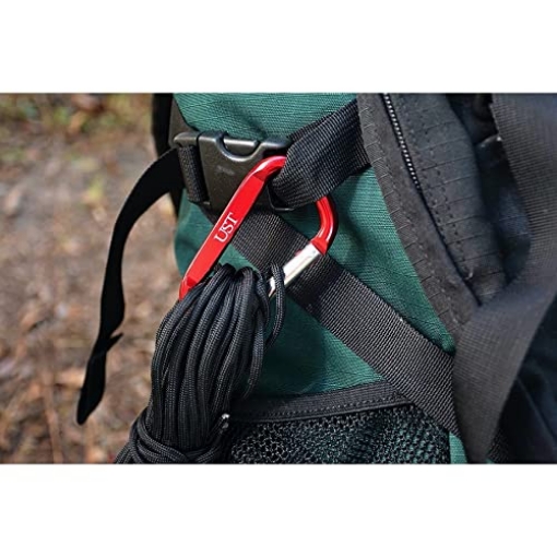 Picture of Ust Brands 1156925 UST Carabiners (2 Pack), Assorted Colors, 8cm (PK-12-EA)