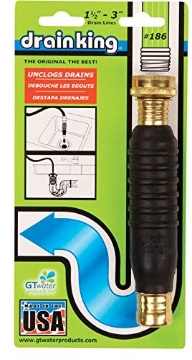 Picture of Gt Water Products 186 Drain Opener, 1.5 - 3-In. Pipes (EA)