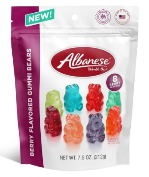 Picture of ALBANESE CONFECTIONERY 53592 Albanese 8 Berry Flavored Bears (PK-12-EA)