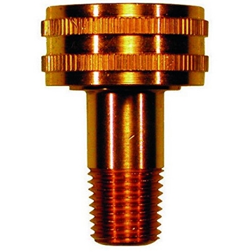Picture of JMF COMPANY 4173753 JMF Brass Adapter 1/4 in. Dia. x 3/4 in. Dia. Yellow 1 pk (PK-5-EA)