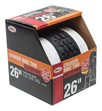 Picture of BELL SPORTS INC 7107494 Bike Tire Whitewall 26 (PK-2-EA)