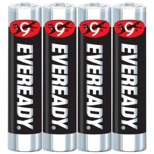 Picture of Eveready 1212SW-4 Eveready Heavy Duty 1212BP-4 AAA Batteries (4-Pack) (PK-24-EA)