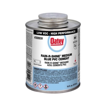 Picture of OATEY CO 30893V Oatey Rain-R-Shine Blue Cement for PVC 16 oz (EA)