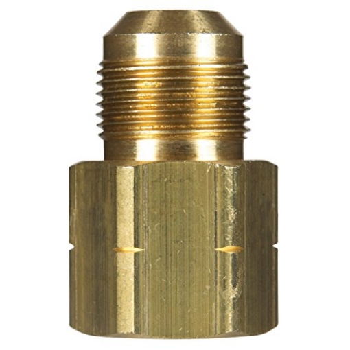 Picture of JMF COMPANY 46982 JMF 15/16 in. Flare x 3/4 in. Dia. Female Brass Gas Adapter (PK-5-EA)