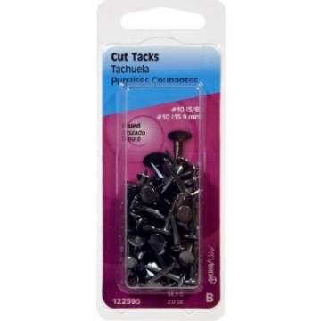 Picture of HILLMAN 122595 Hillman 122595 Cut Tack, NO 10, 5/8 in L, Steel, Blue6 (PK-6-EA)