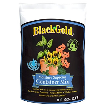 Picture of Black Rain Ordnance 1413000CFL01.5P Sun Gro (SUN1413000CFL0015P) Moisture Supreme Container Mix, 1.5 cu. Ft., Black Gold (EA)